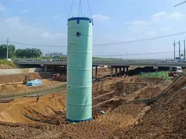 樹脂混凝土一體化預(yù)制泵站