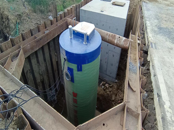 樹脂混凝土一體化預(yù)制泵站